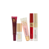 Set de regalo de 5 piezas de Victoria's Secret: brillo labial, aceite, mascarilla y voluminizador de labios.