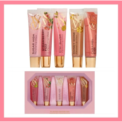Set de brillos labiales de Victoria's Secret, brillos labiales para mujer (paquete de 5)