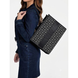 Women’s Myrtille Jacquard Logo Tote